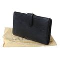 Louis Vuitton Noir Wallet (Bi-Fold) (Pre-Owned)