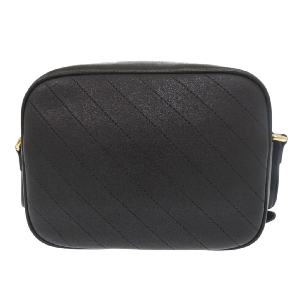 Gucci Black Leather Shoulder Bag (Pre-Owned)