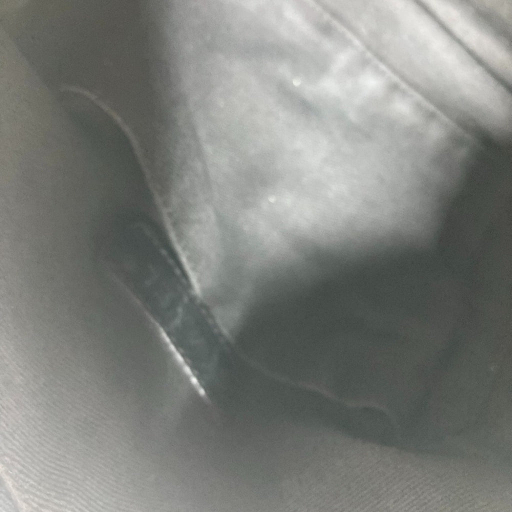 Chanel Black White Canvas Handbag (Pre-Owned)