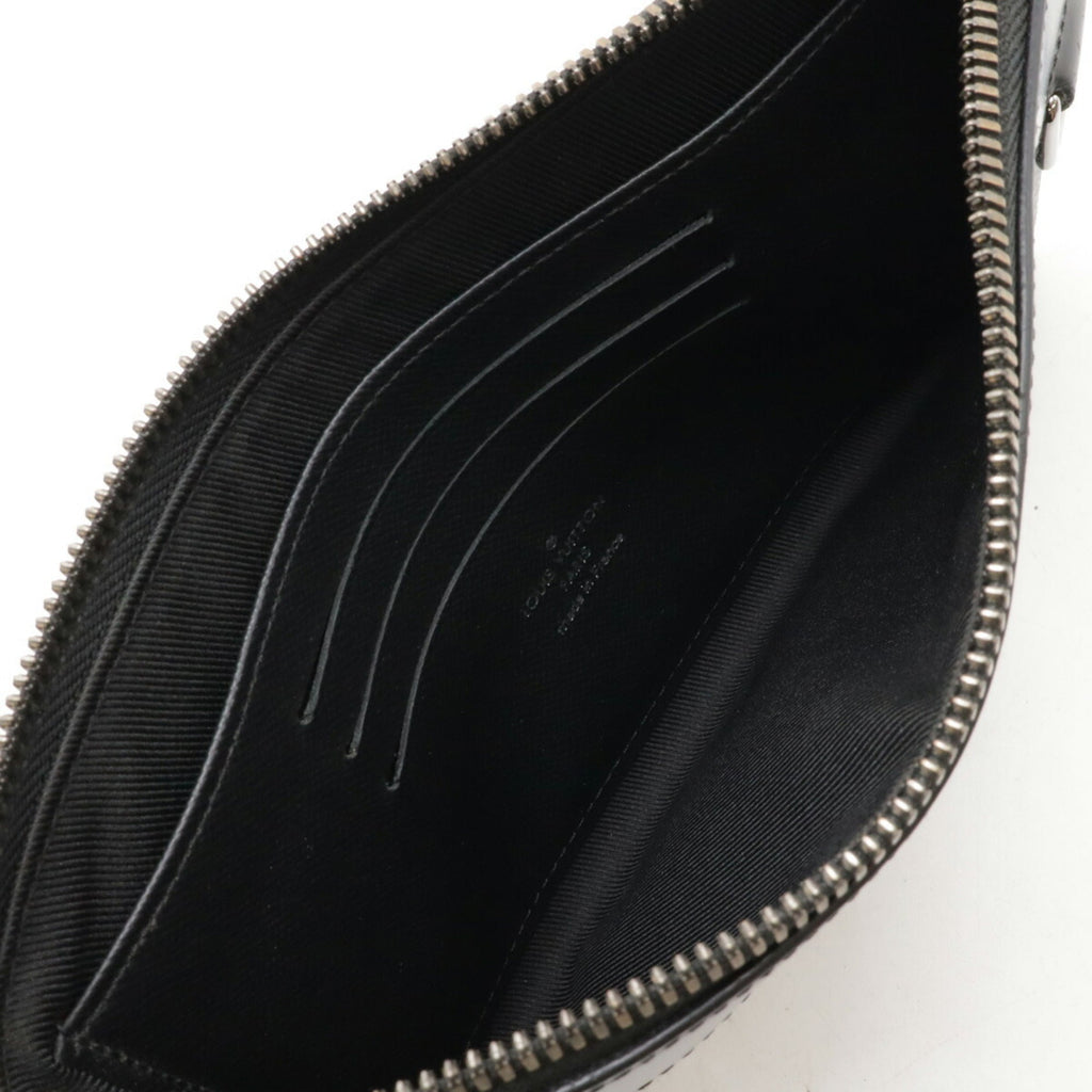 Louis Vuitton Monogram Eclipse Pvc Clutch Bag Pochette Pouch (Pre-Owned)