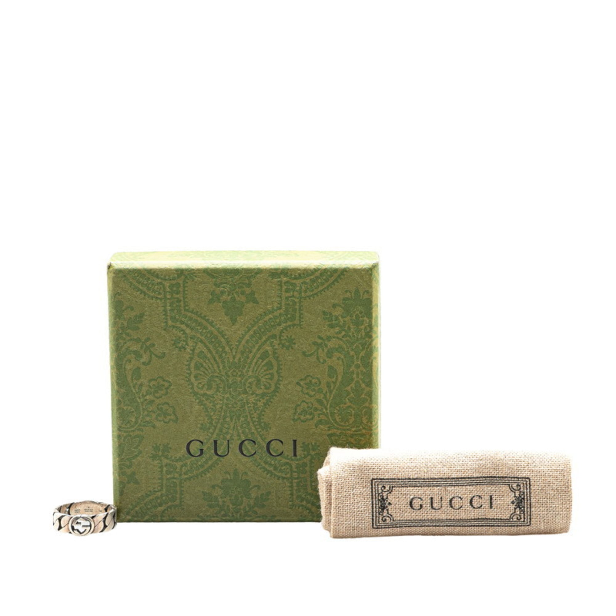 Gucci Silver Silver 925 Band Ring (Pre-Owned)