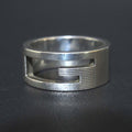 Gucci Silver Silver 925 Band Ring (Pre-Owned)