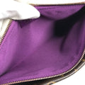 Louis Vuitton Brown Purple Monogram Pochette Shoulder Bag (Pre-Owned)