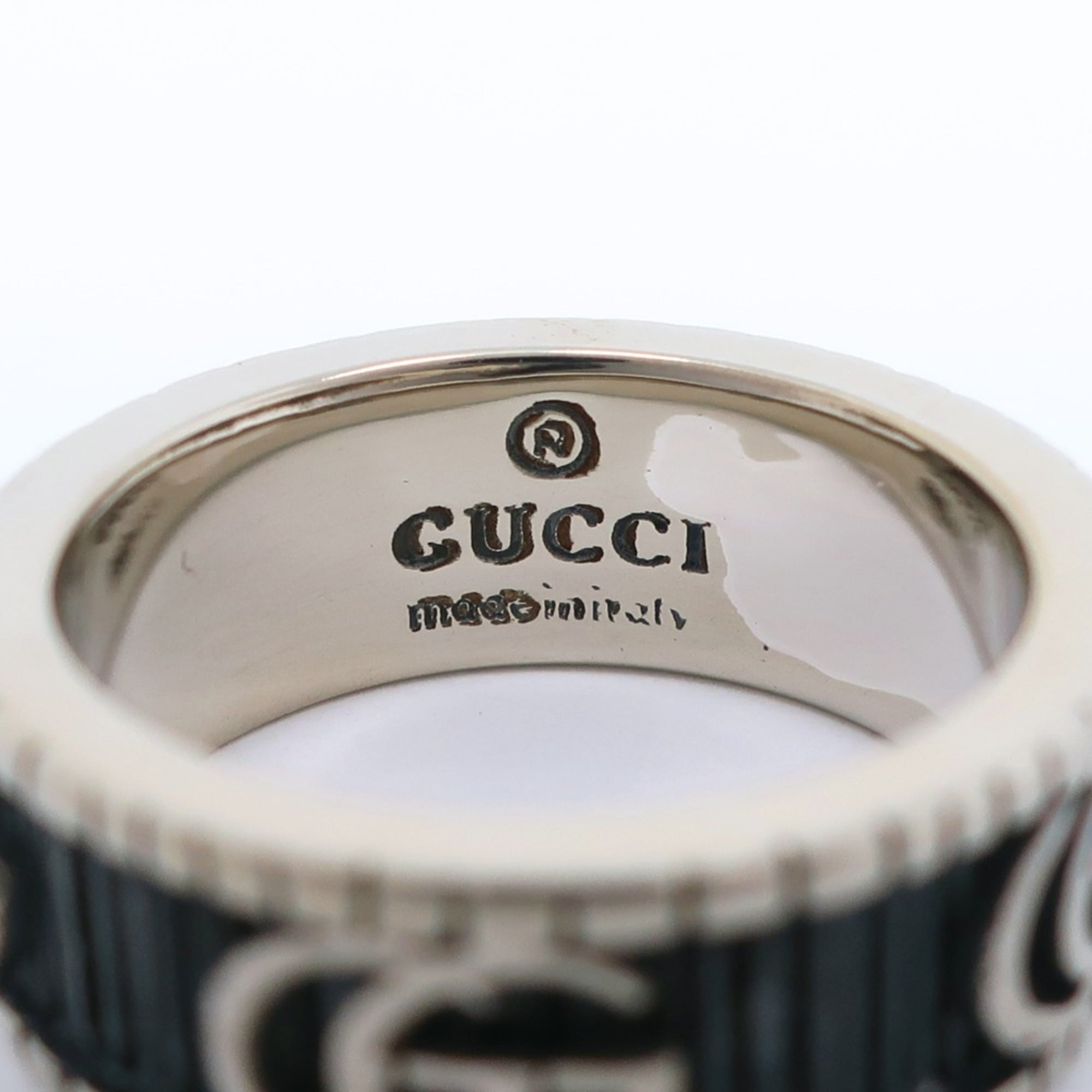 Gucci Silver Silver 925 Band Ring (Pre-Owned)