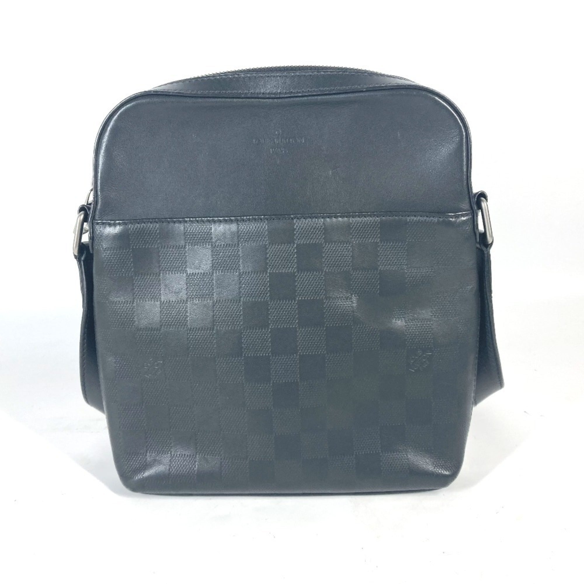 Louis Vuitton Black Galle Onyx Damier Infini Pochette Shoulder Bag (Pre-Owned)