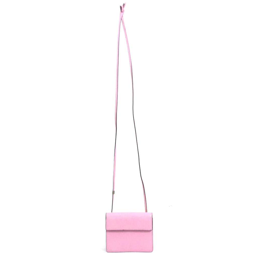 Prada Pink Leather Pochette (Pre-Owned)