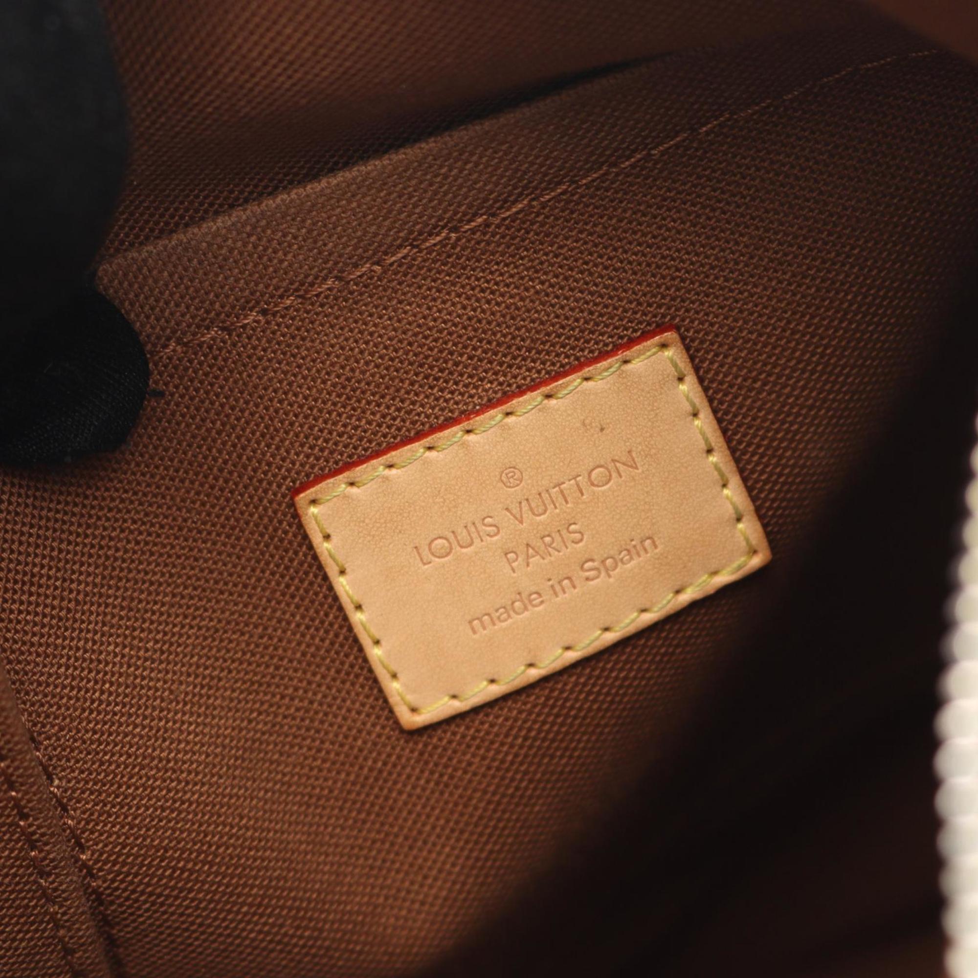 Louis Vuitton Brown Monogram Pvc Coated Canvas Leather Shoulder Bag (Pre-Owned)