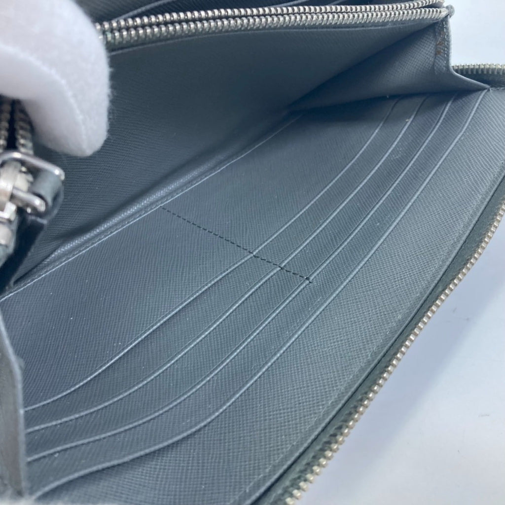 Prada Gray Other Long Wallet (Bi-Fold) (Pre-Owned)