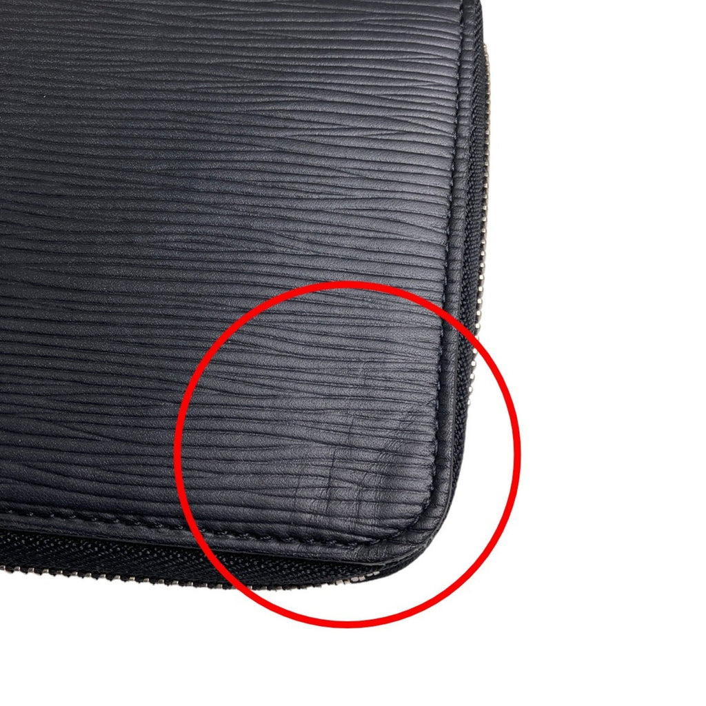 Louis Vuitton Noir Epi Leather Long Wallet (Bi-Fold) (Pre-Owned)