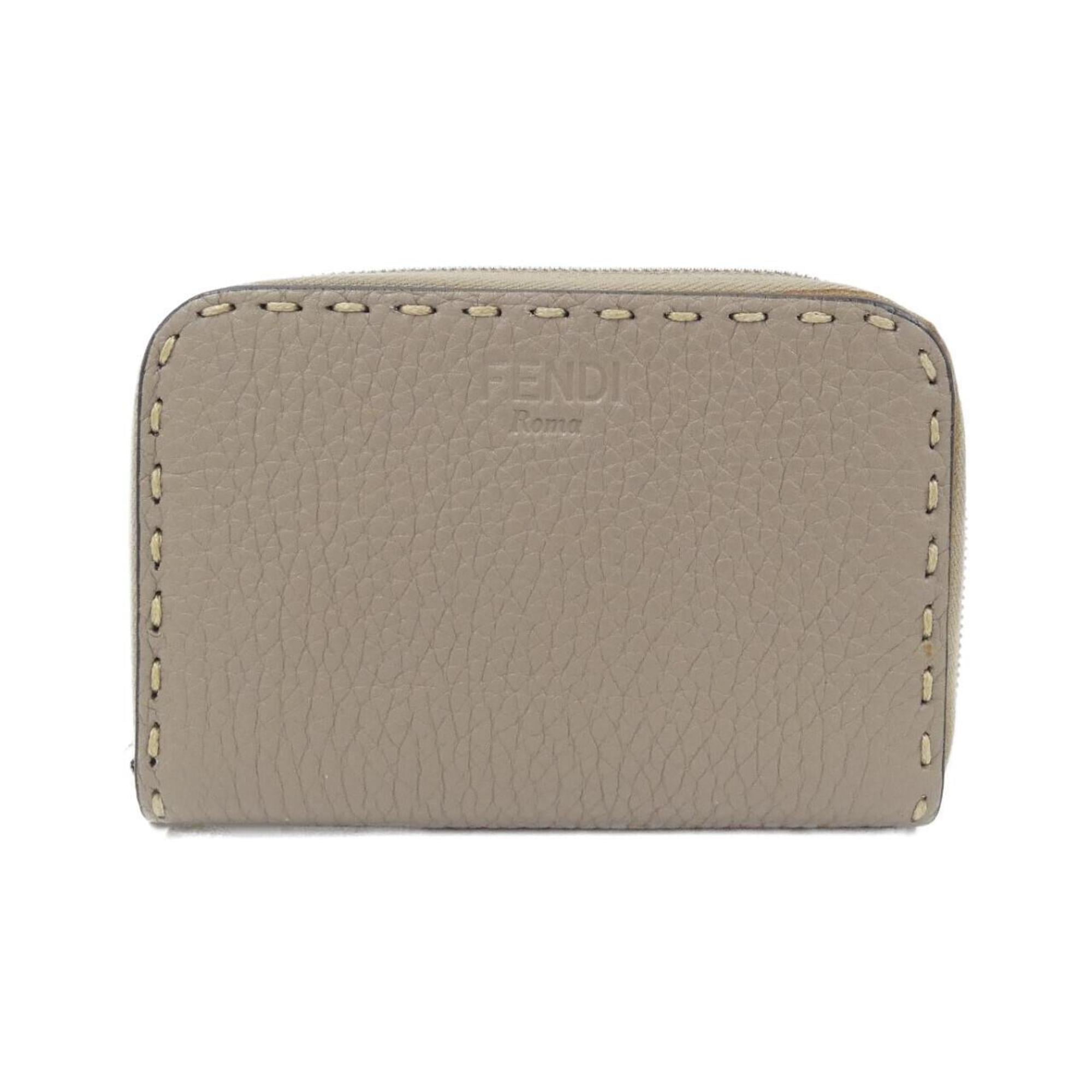 Fendi Leather Coin Purse/Coin Case (Pre-Owned)