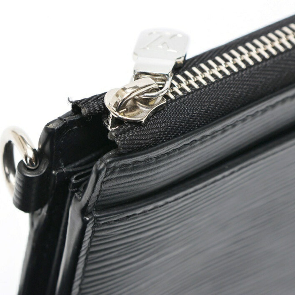 Louis Vuitton Black Noir Epi Leather Coin Purse/Coin Case (Pre-Owned)