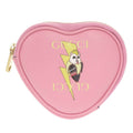 Gucci Pink Leather Coin Purse/Coin Case (Pre-Owned)