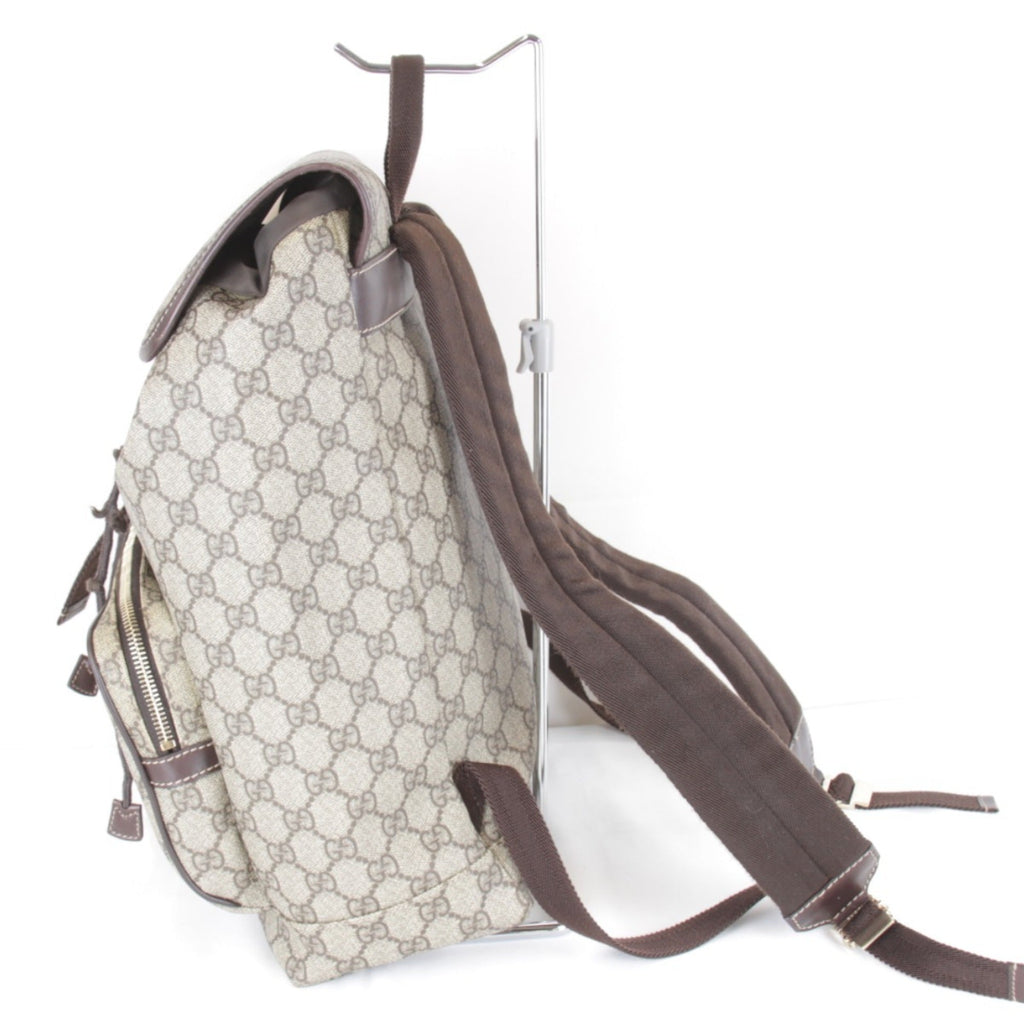 Gucci Gg Plus Beige Gg Plus Backpack (Pre-Owned)
