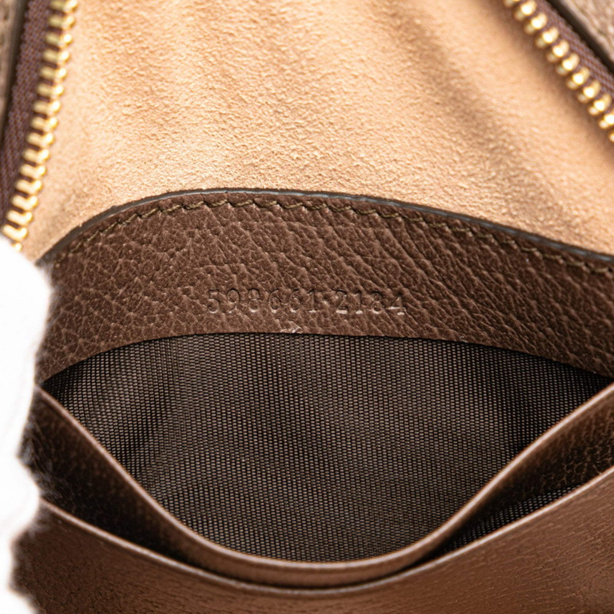 Gucci Beige Brown Pvc Leather Backpack (Pre-Owned)