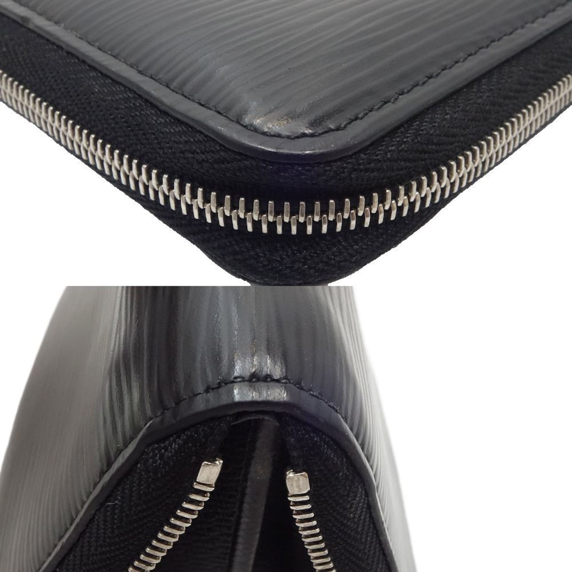 Louis Vuitton Noir Epi Leather Coin Purse/Coin Case (Pre-Owned)