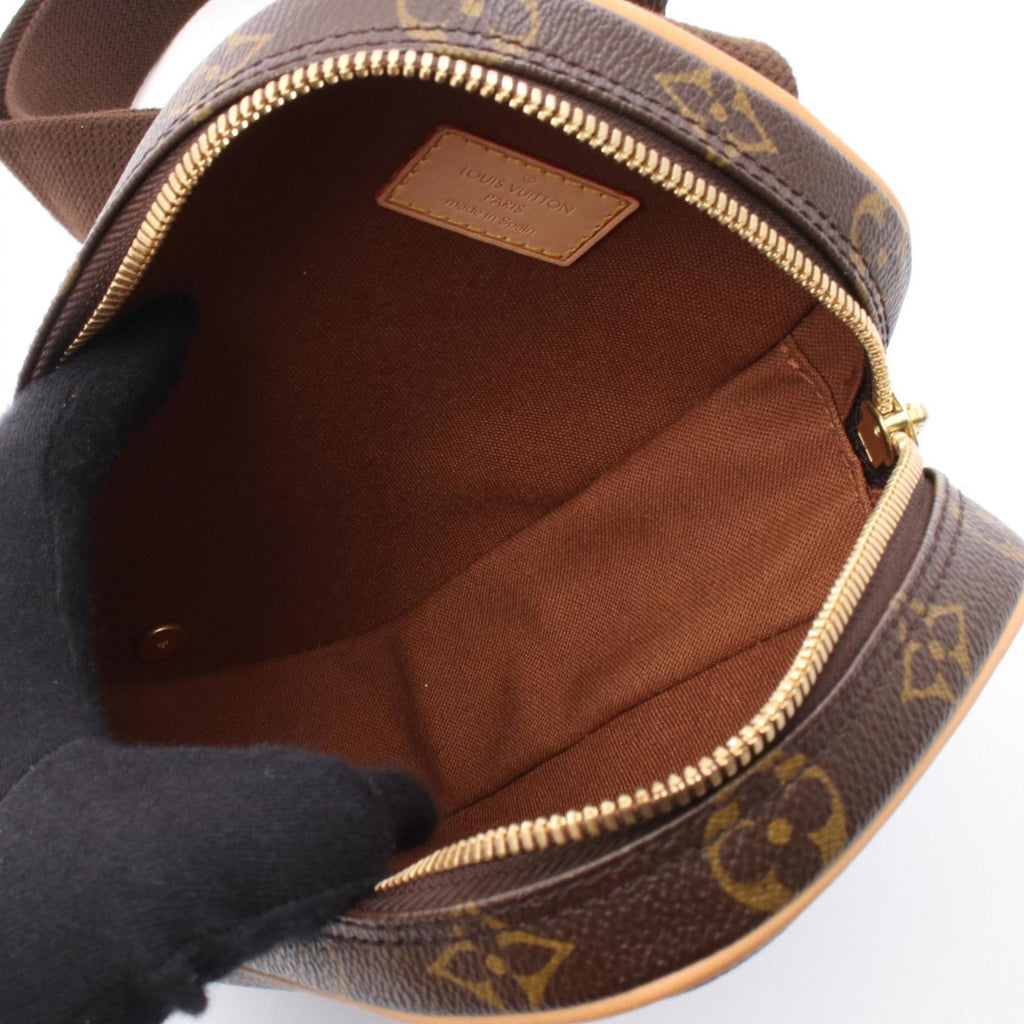 Louis Vuitton Brown Monogram Coated Canvas Sling Bag (Pre-Owned)