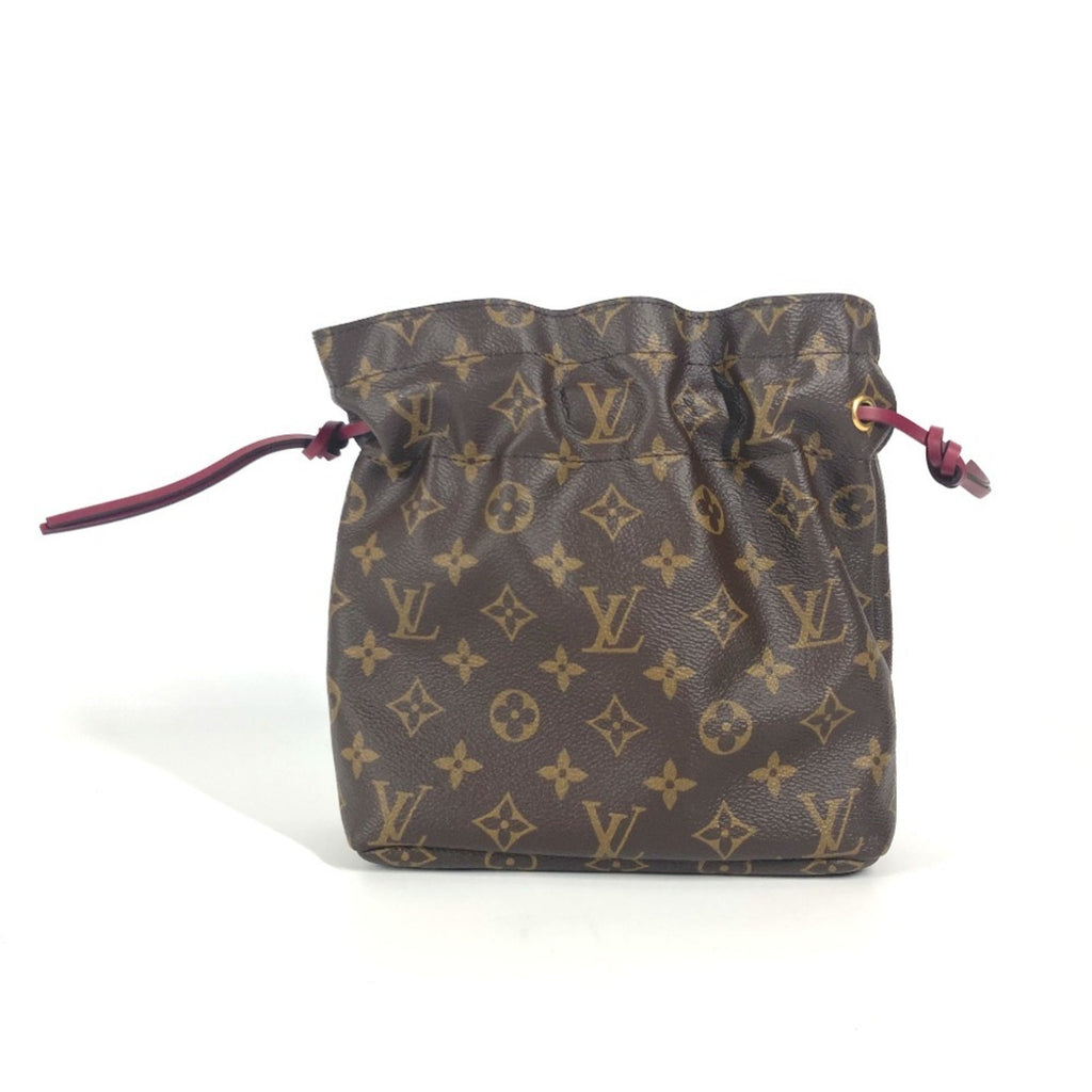 Louis Vuitton Brown Coated Canvas Pouch (Pre-Owned)