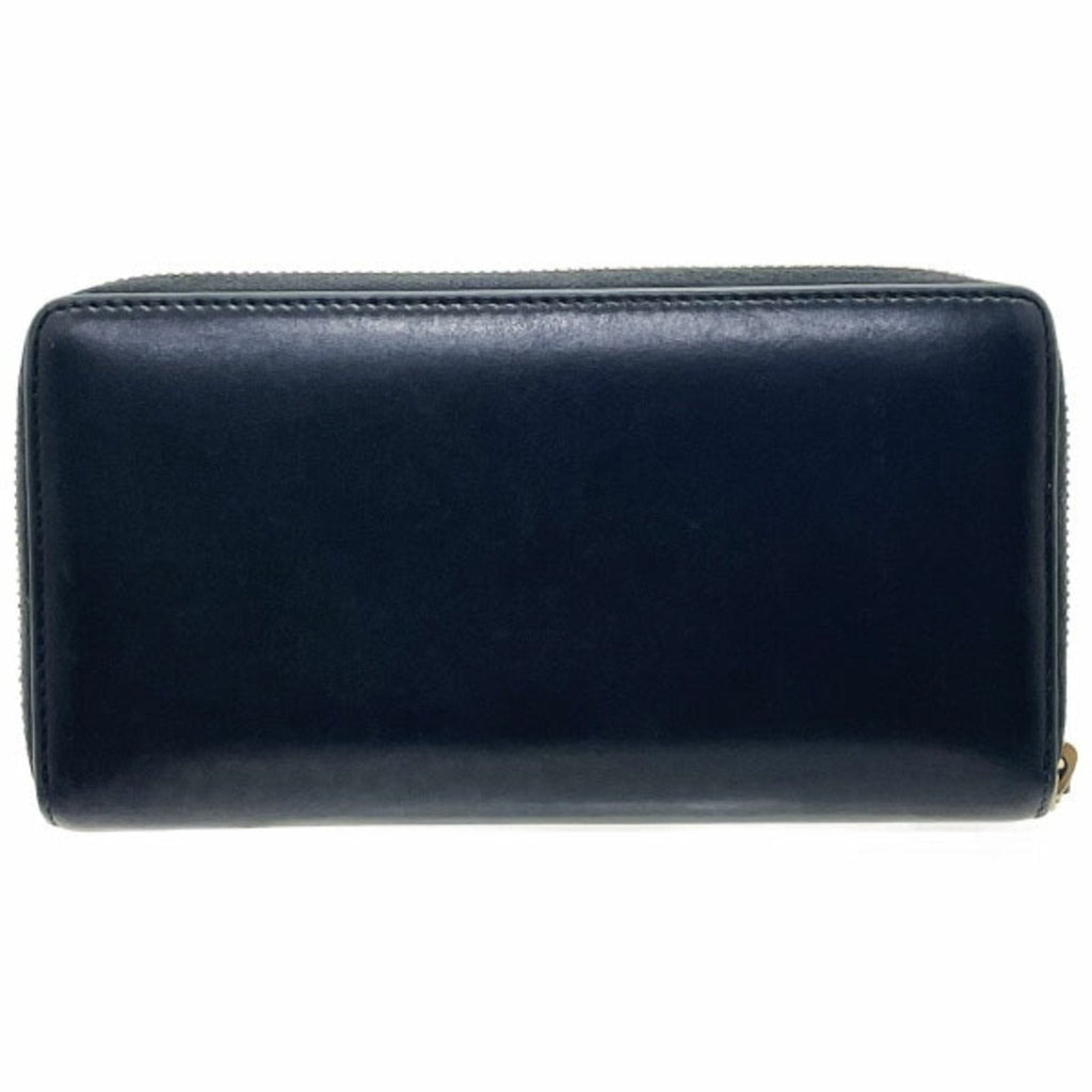 Gucci Black Leather Long Wallet (Bi-Fold) (Pre-Owned)