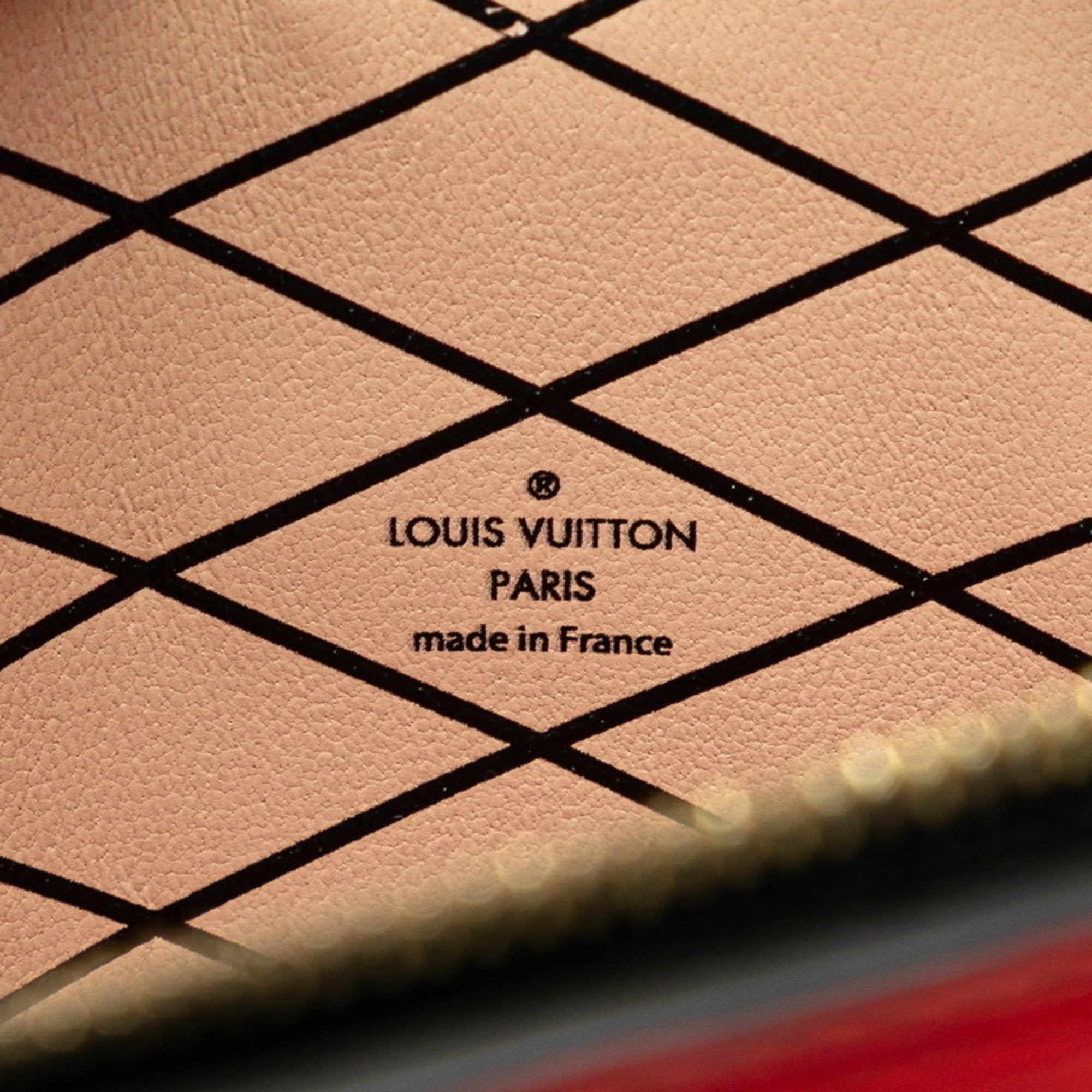 Louis Vuitton Epi Black Rouge Leather Clutch Bag Shoulder Bag (Pre-Owned)