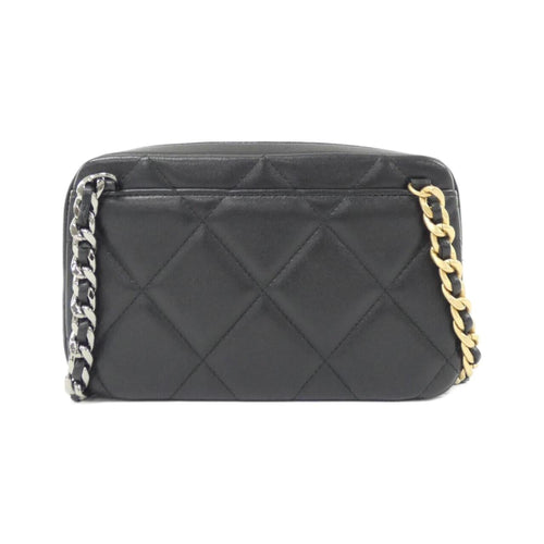 Chanel Black Leather Shoulder Bag (Pre-Owned)