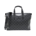 Louis Vuitton Black Monogram Eclipse Monogram Eclipse Briefcase Handbag (Pre-Owned)