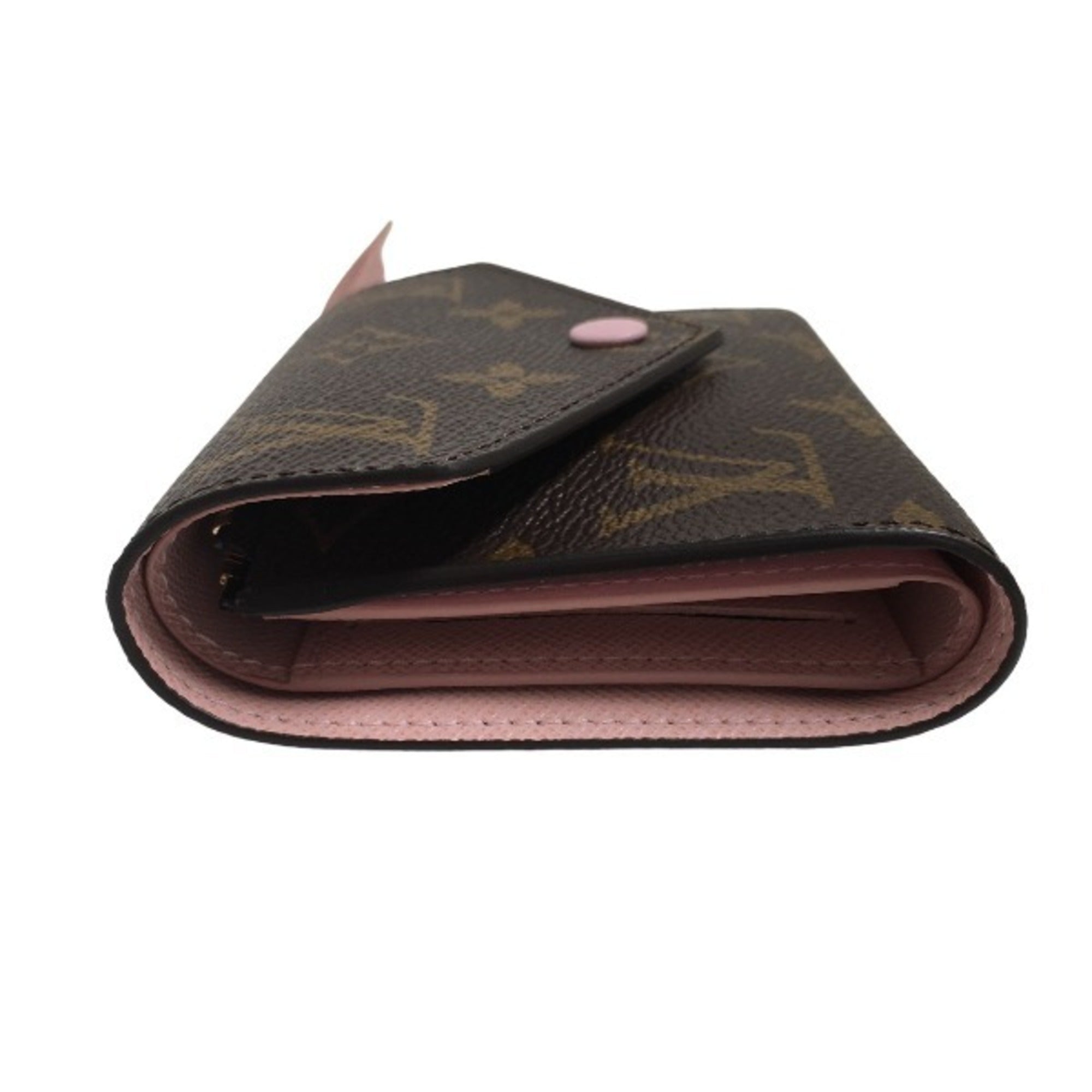 Louis Vuitton Rose Ballerine Monogram Wallet (Tri-Fold) (Pre-Owned)