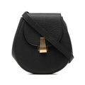 Bottega Veneta Black Leather Handbag Pouch Shoulder Bag (Pre-Owned)