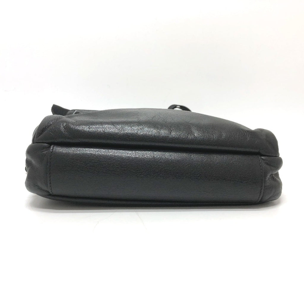 Prada Black Leather Shoulder Bag (Pre-Owned)
