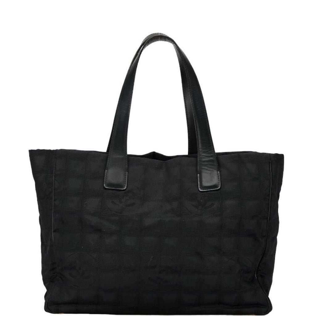 Chanel New Travel Line Black New Travel Line Pochette Pouch Tote Bag (Pre-Owned)