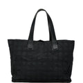 Chanel New Travel Line Black New Travel Line Pochette Pouch Tote Bag (Pre-Owned)