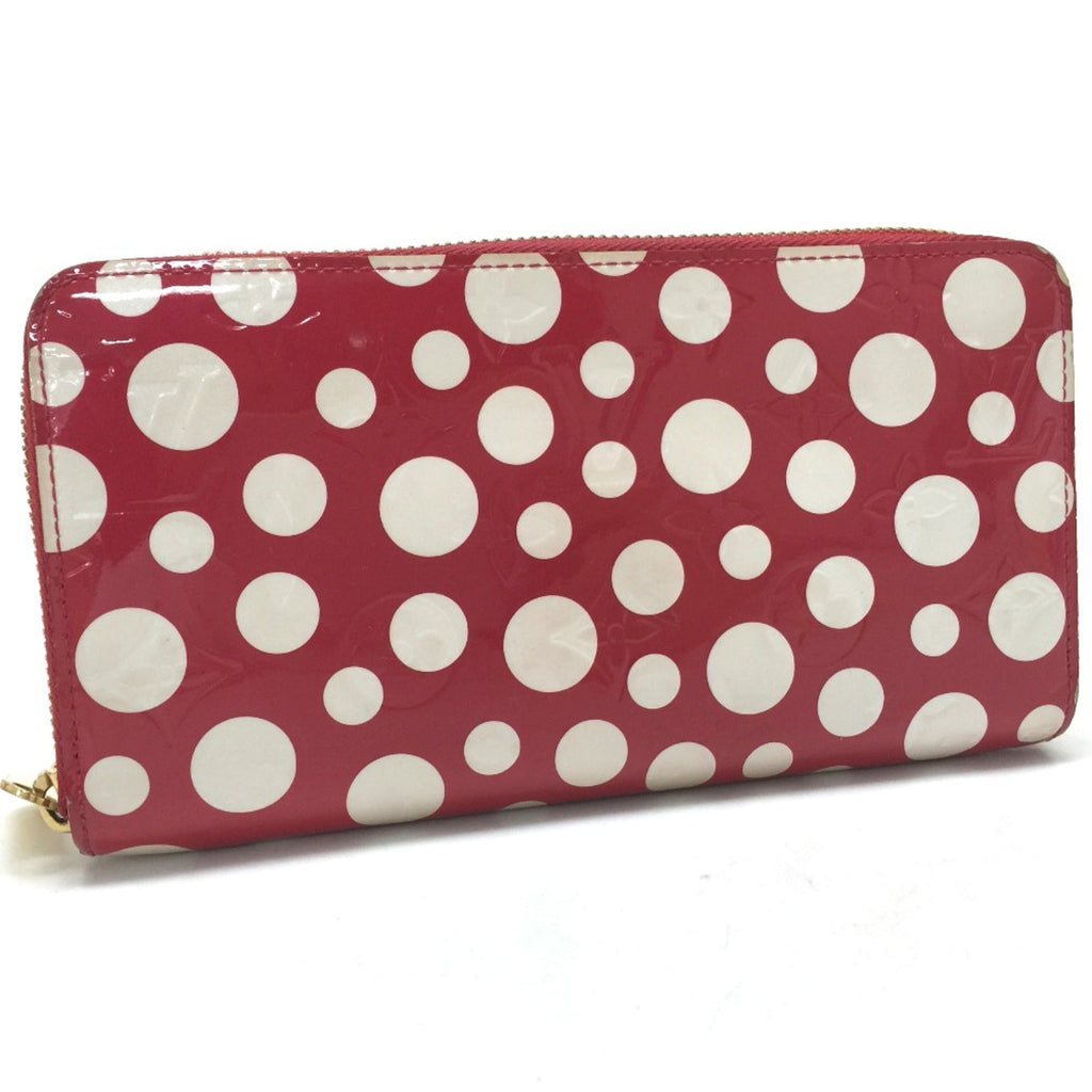 Louis Vuitton Red Leather Long Wallet (Bi-Fold) (Pre-Owned)