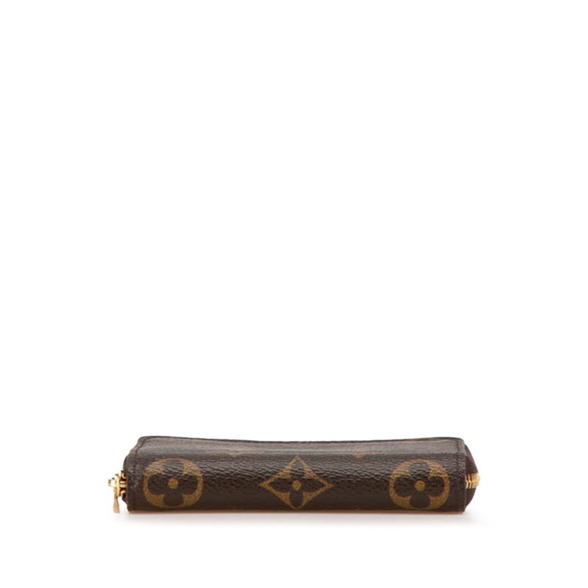 Louis Vuitton Brown Pvc Leather Coin Purse/Coin Case (Pre-Owned)