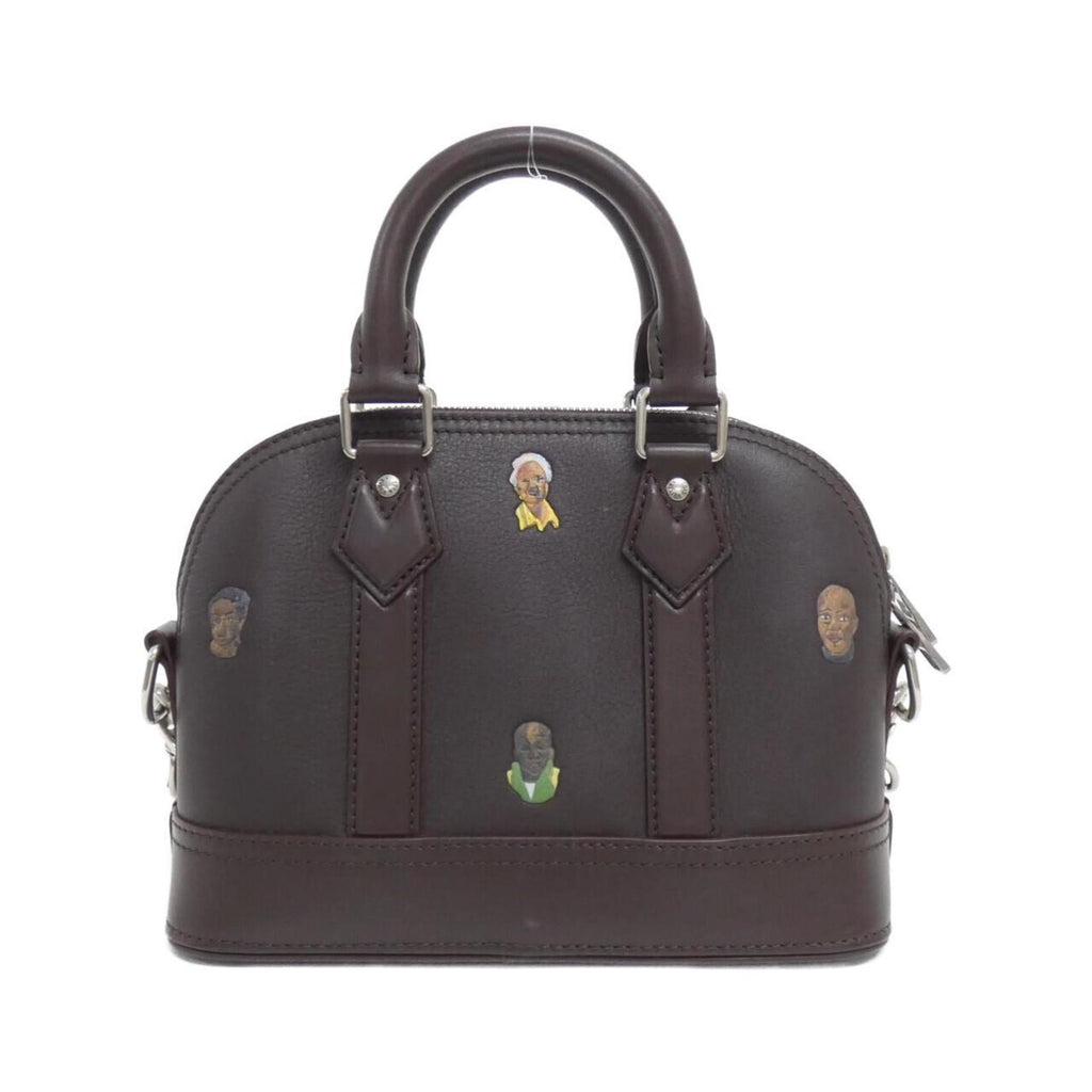Louis Vuitton Brown Leather Handbag (Pre-Owned)