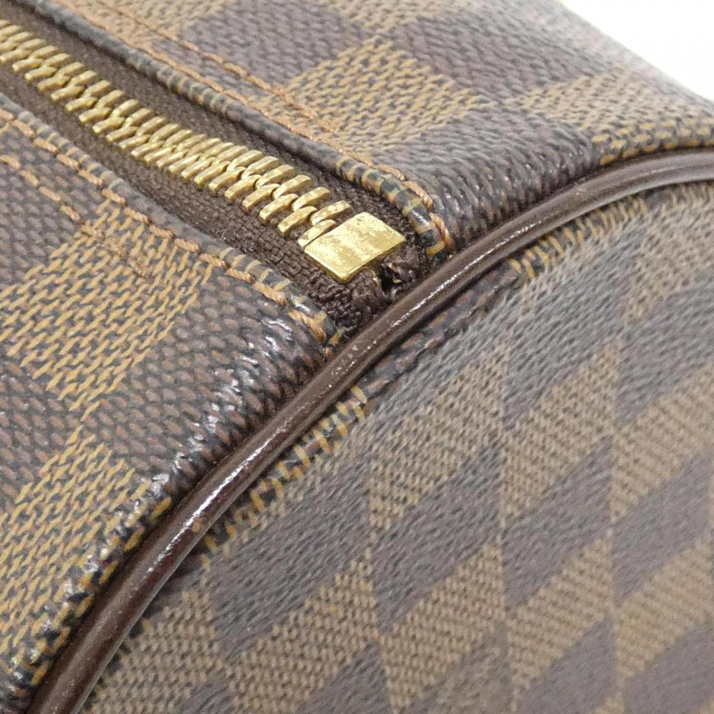 Louis Vuitton Damier Damier Canvas Ebene Damier Canvas Handbag (Pre-Owned)