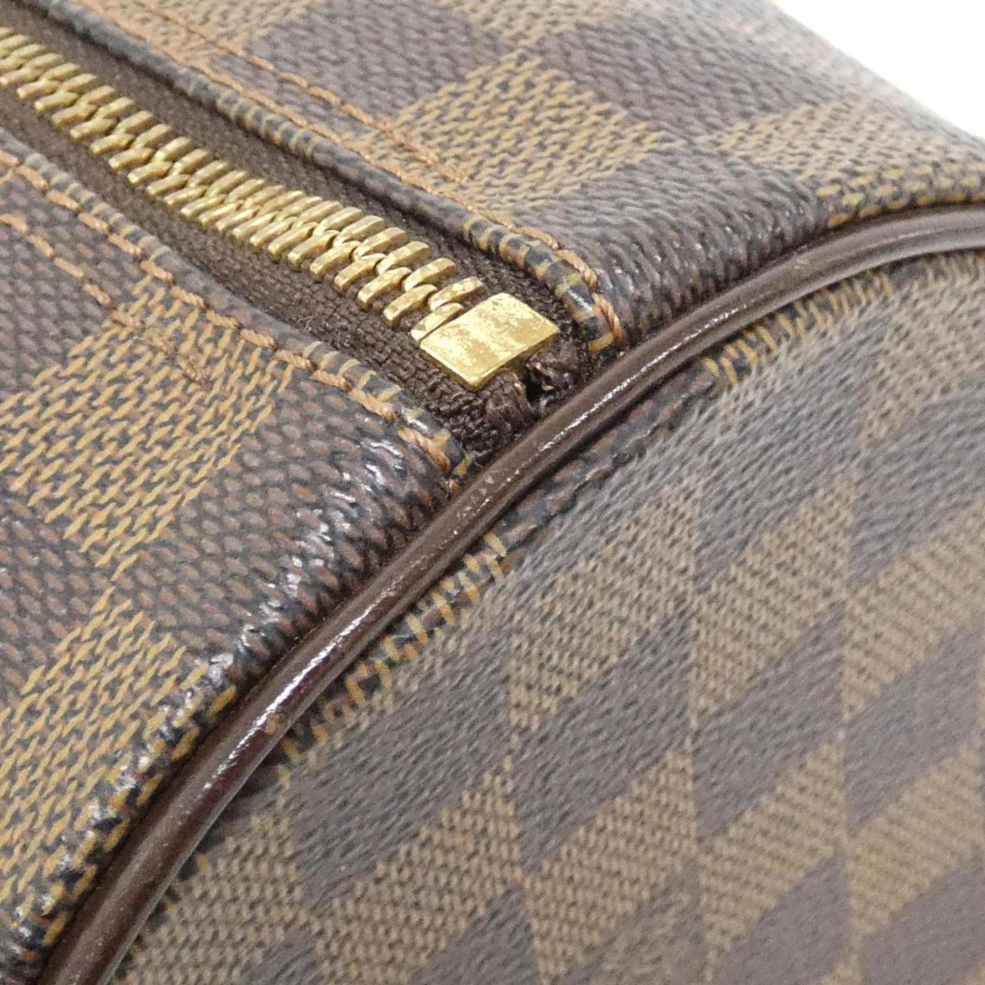 Louis Vuitton Damier Damier Canvas Ebene Damier Canvas Handbag (Pre-Owned)