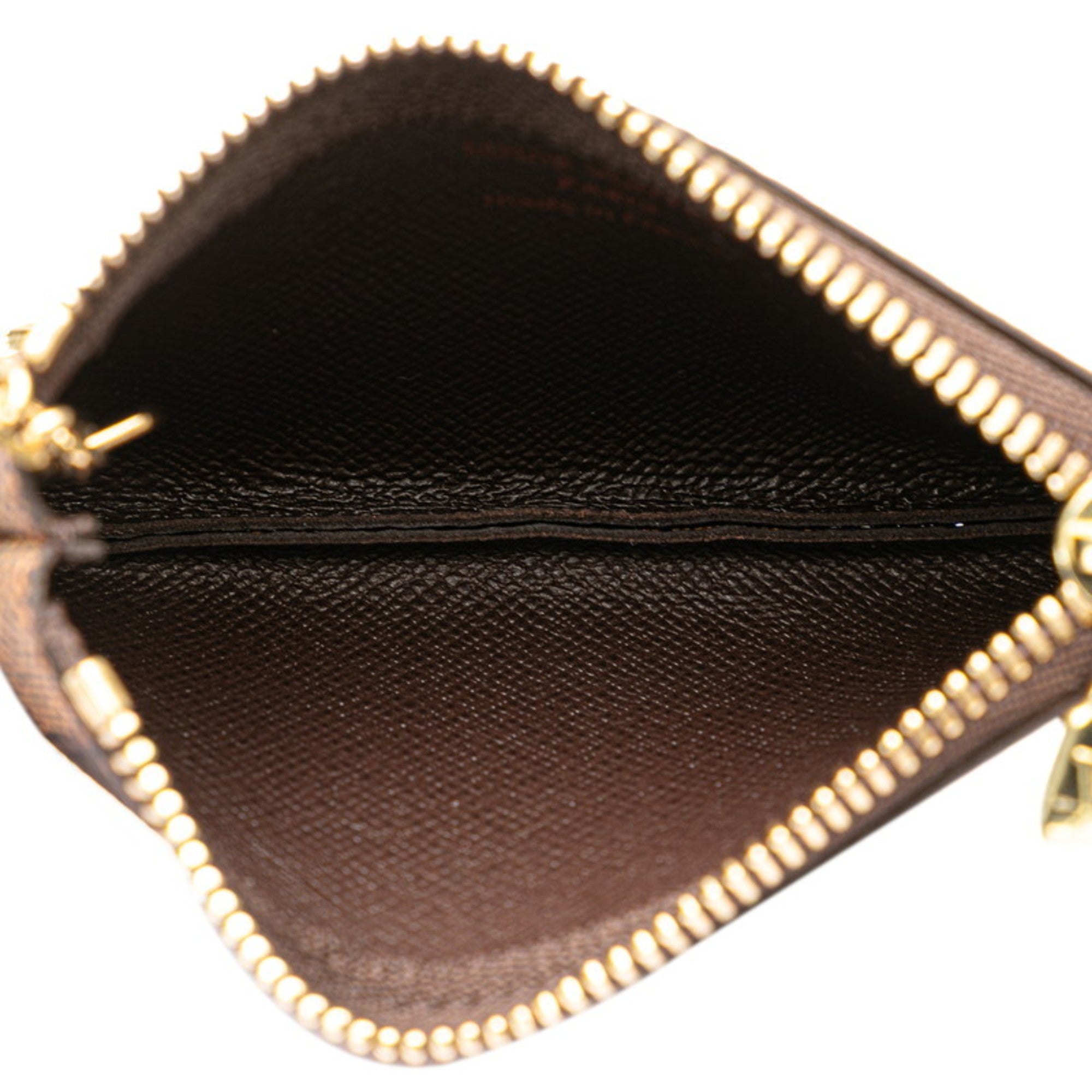Louis Vuitton Brown Pvc Leather Coin Purse/Coin Case (Pre-Owned)
