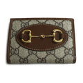 Gucci Beige Gg Supreme Leather Wallet (Bi-Fold) (Pre-Owned)