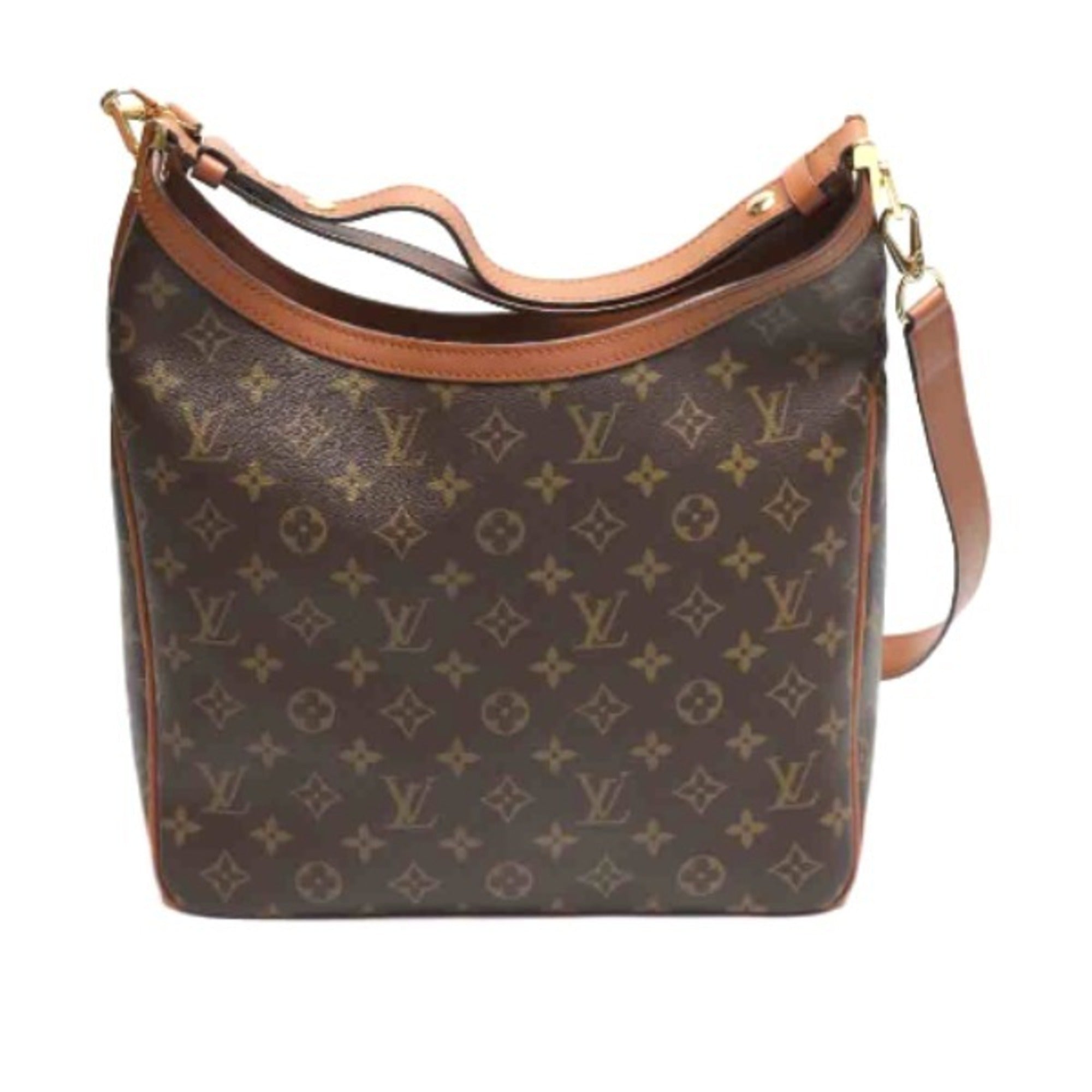 Louis Vuitton Brown Monogram Shoulder Bag (Pre-Owned)