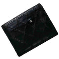Chanel Black Leather Wallet (Bi-Fold) (Pre-Owned)