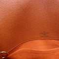 Louis Vuitton Brown Coated Canvas Shoulder Bag (Pre-Owned)