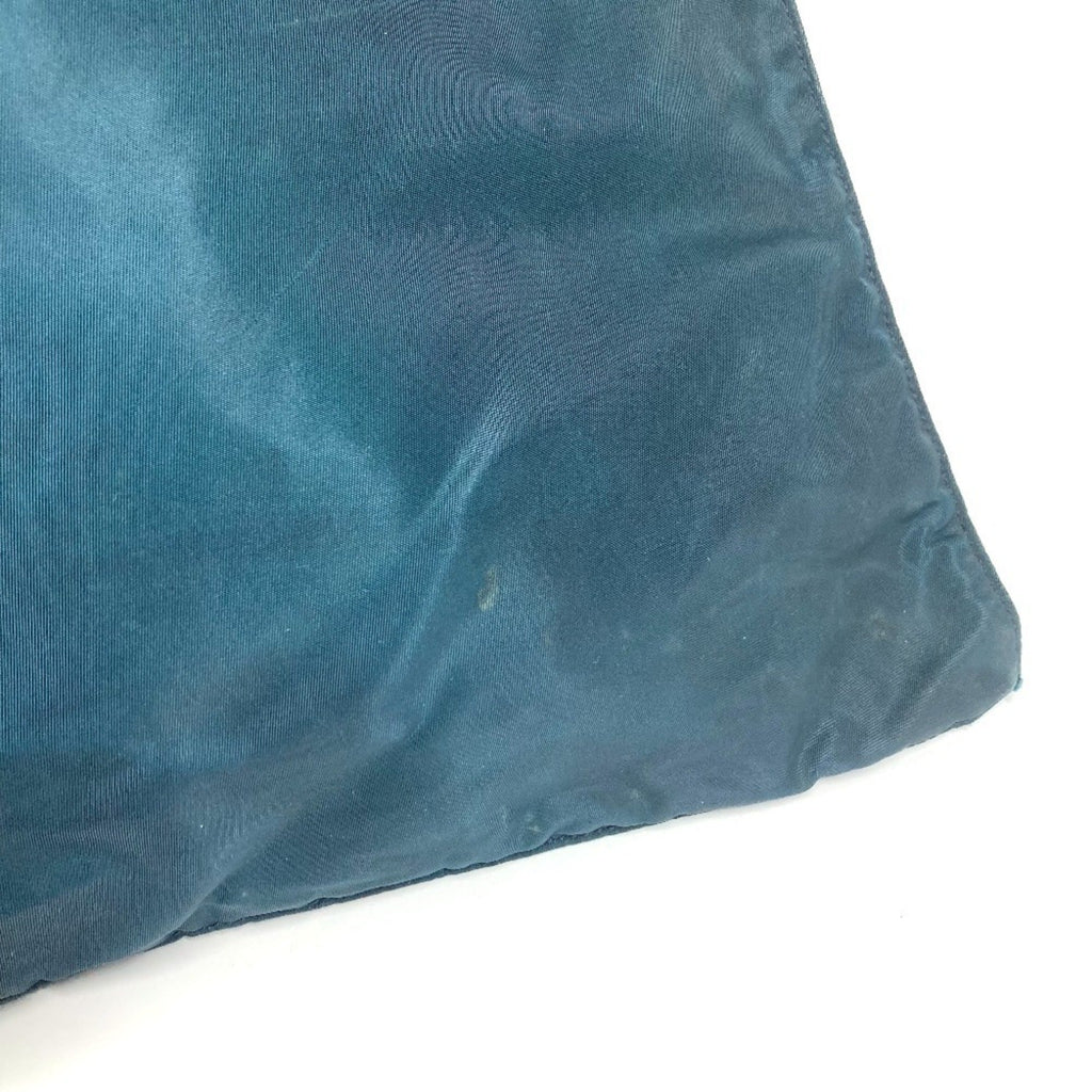 Prada Blue Nylon Shoulder Bag (Pre-Owned)