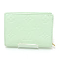 Louis Vuitton Green Multi-Color Monogram Empreinte Wallet (Bi-Fold) (Pre-Owned)