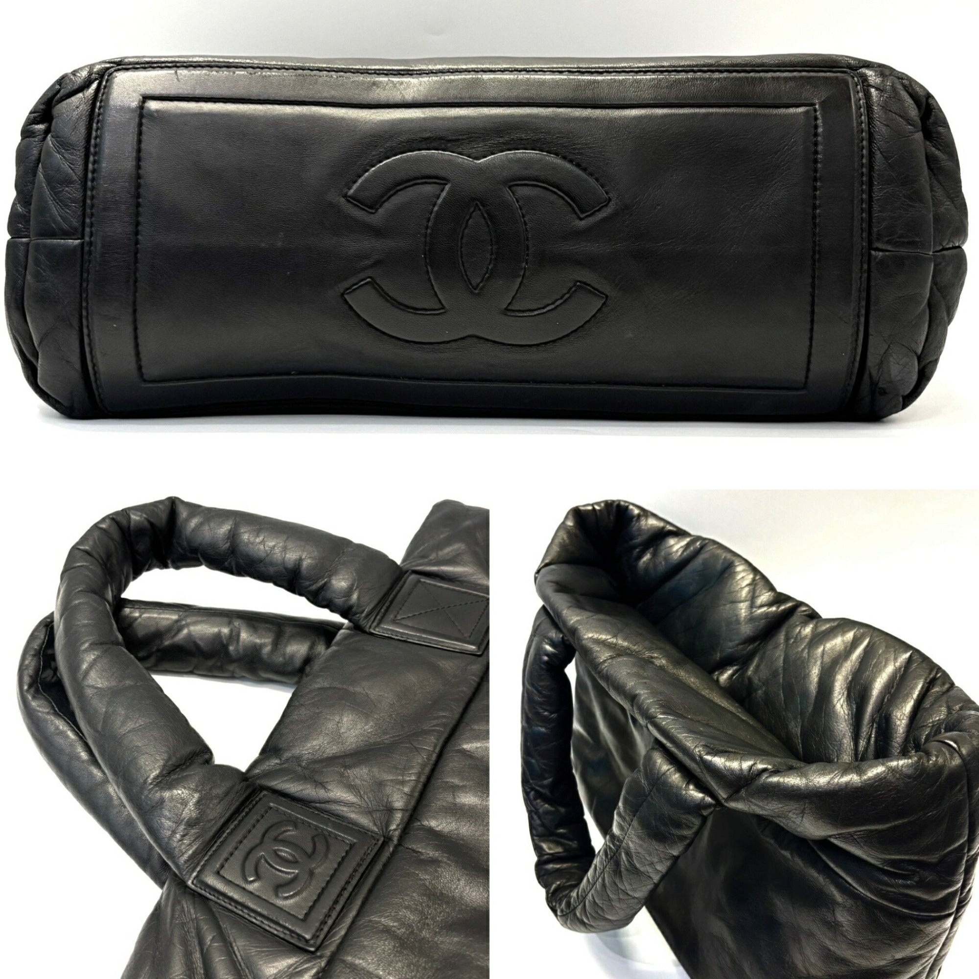 Chanel Leather Tote Bag (Pre-Owned)