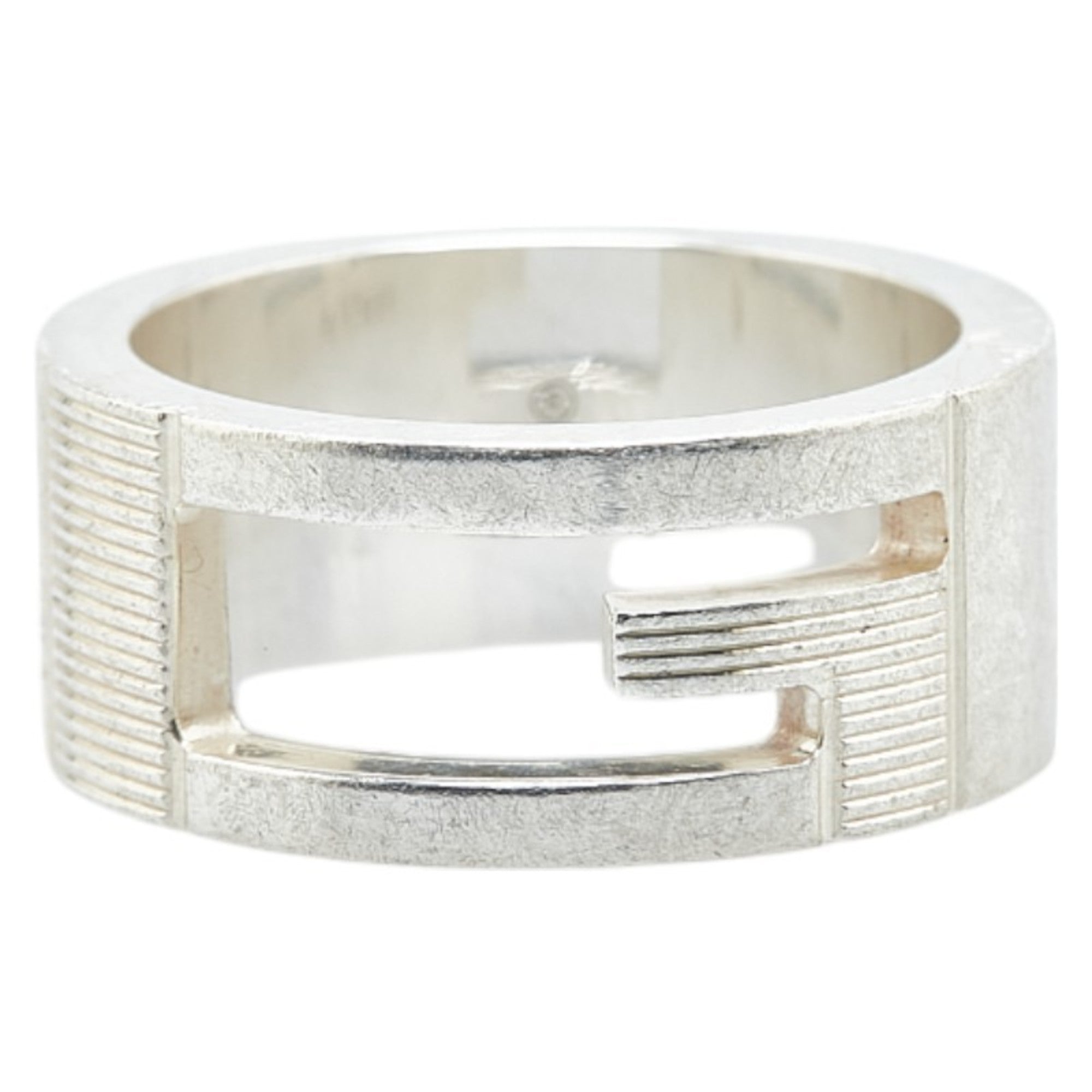 Gucci Silver 925 Band Ring (Pre-Owned)