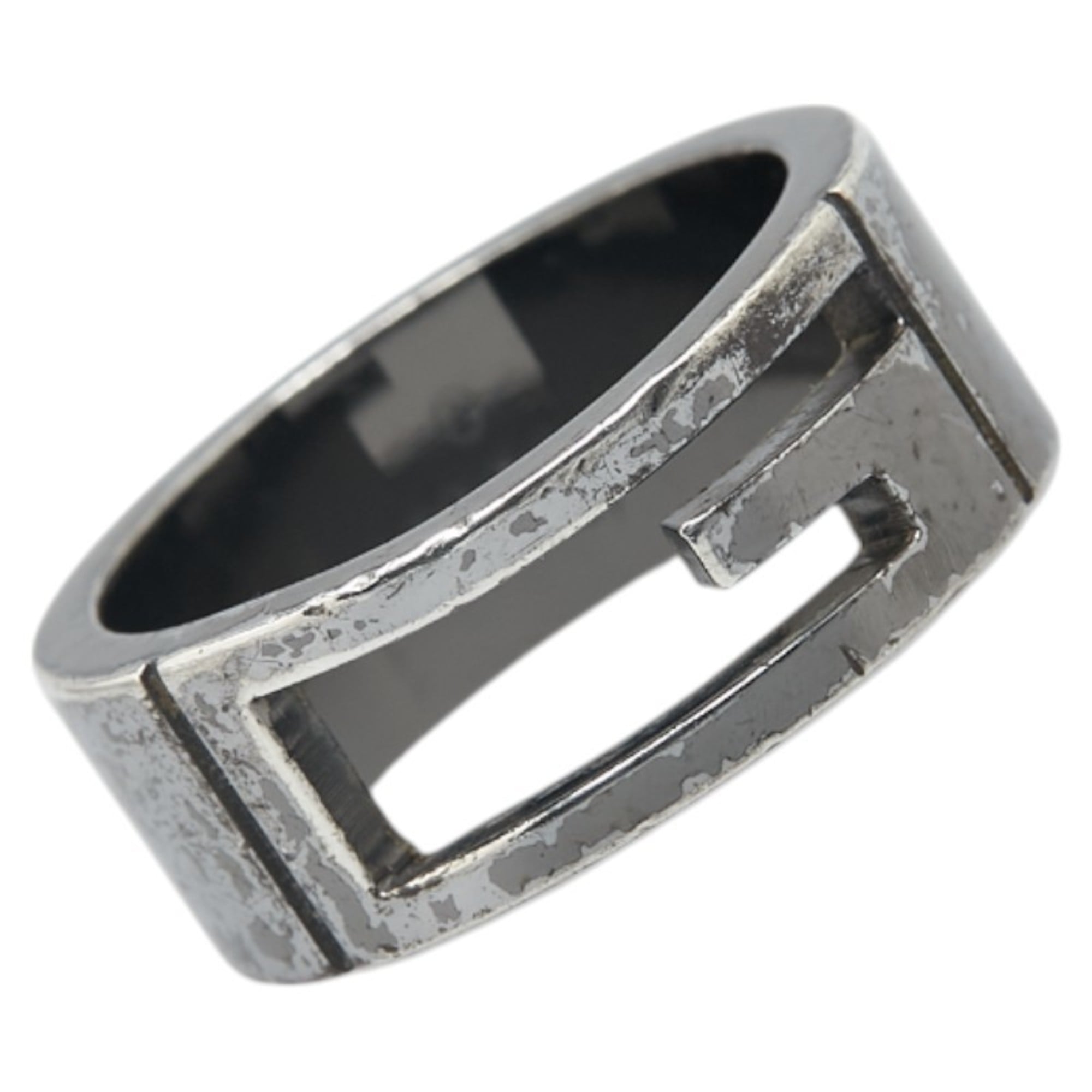 Gucci Silver 925 Band Ring (Pre-Owned)