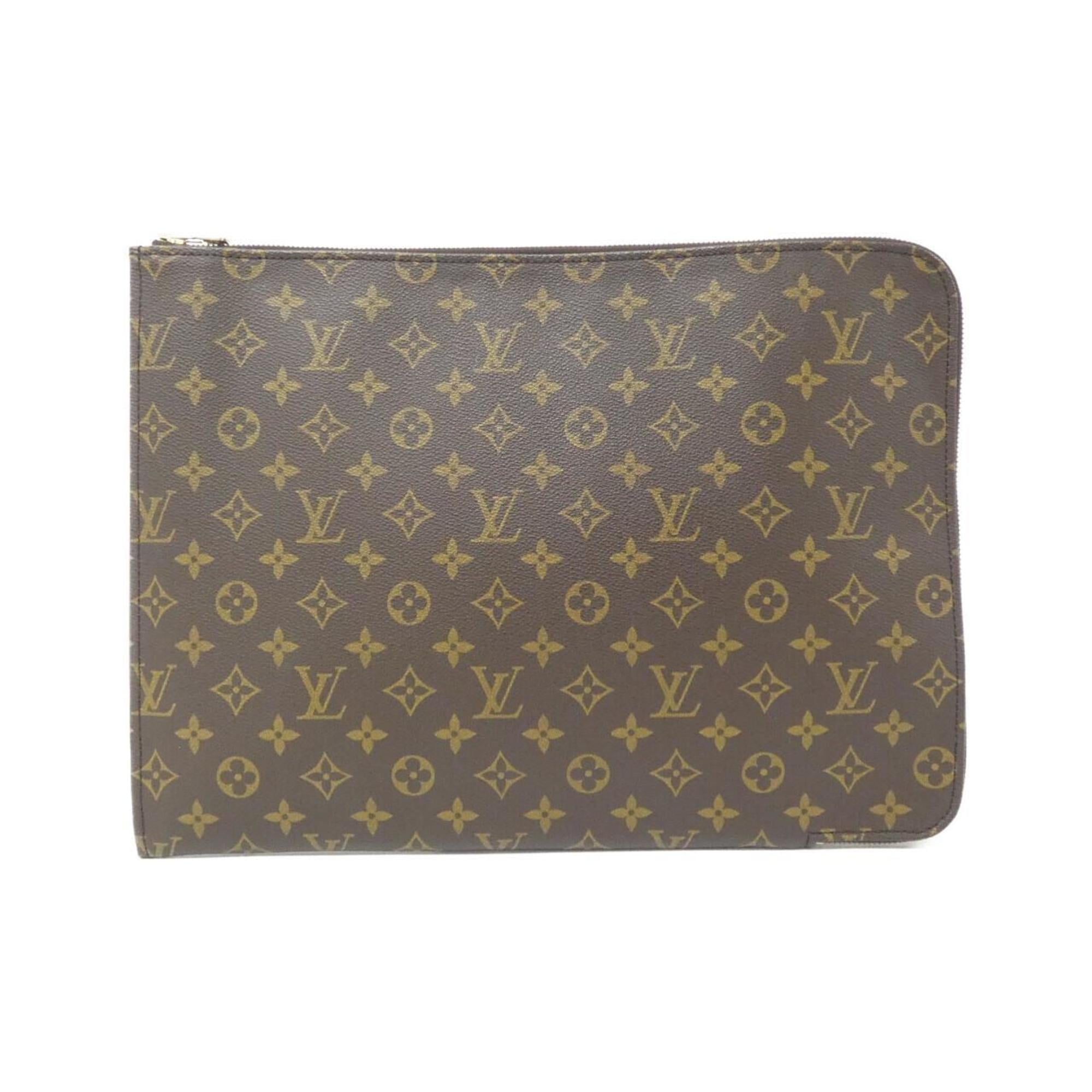 Louis Vuitton Brown Marron Coated Canvas Handbag (Pre-Owned)