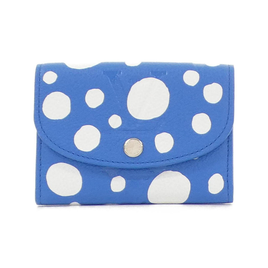 Louis Vuitton Monogram Empreinte Blanc Blue Leather Coin Purse/Coin Case (Pre-Owned)