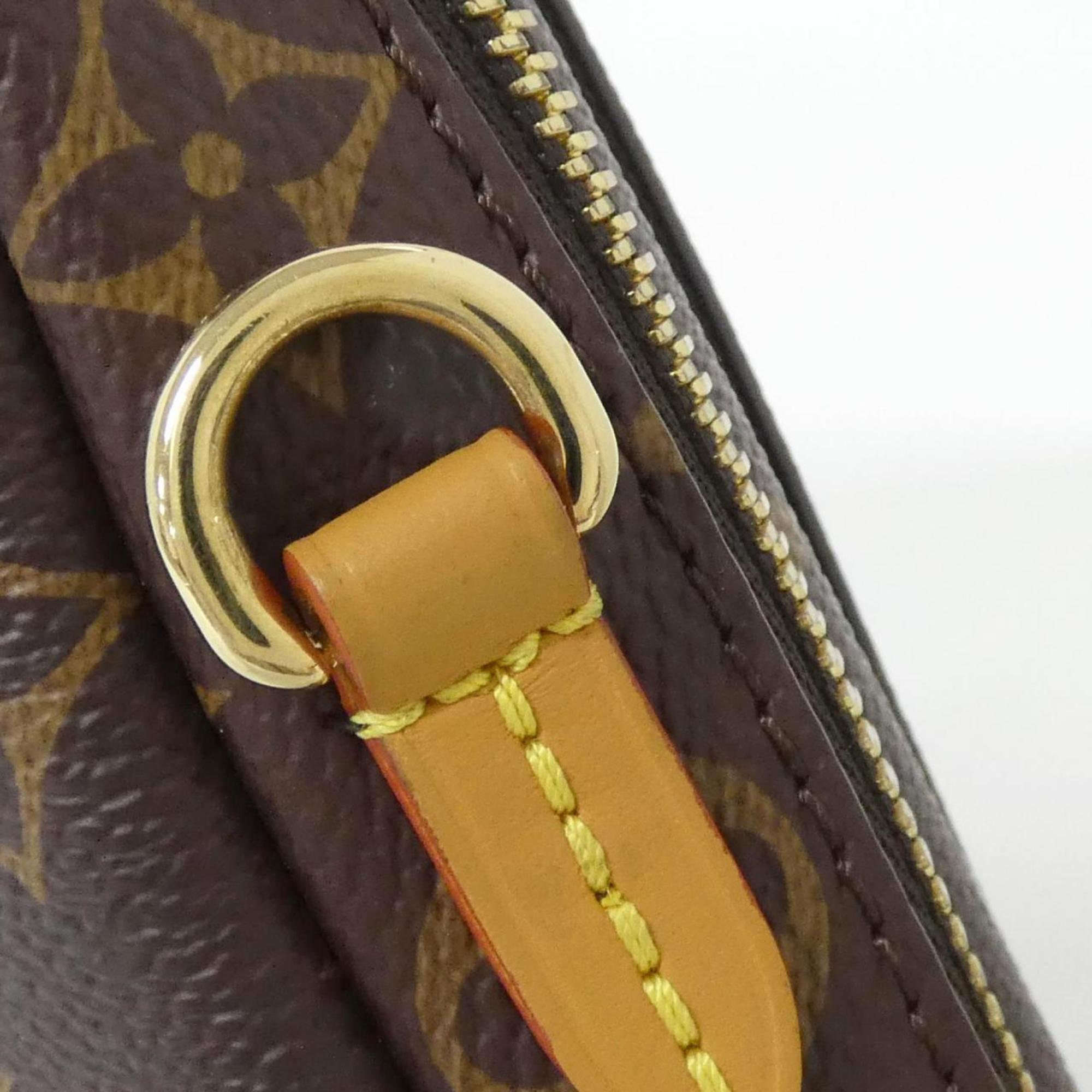 Louis Vuitton Brown Coated Canvas Shoulder Bag (Pre-Owned)