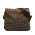 Louis Vuitton Brown Damier Canvas Pvc Leather Shoulder Bag (Pre-Owned)