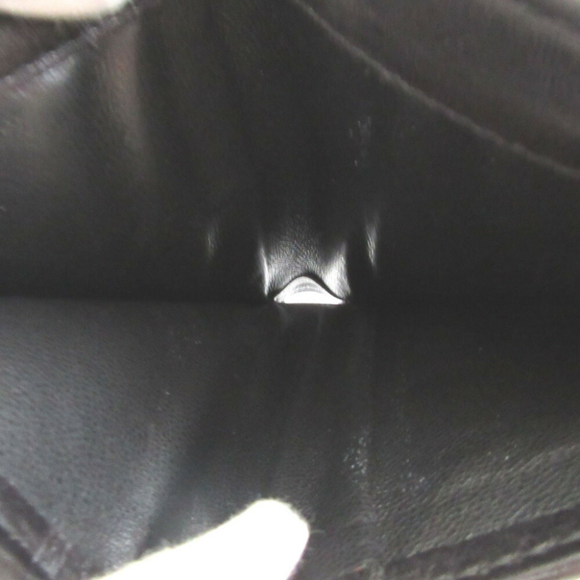 Gucci Black Gg Canvas Leather Wallet (Tri-Fold) (Pre-Owned)